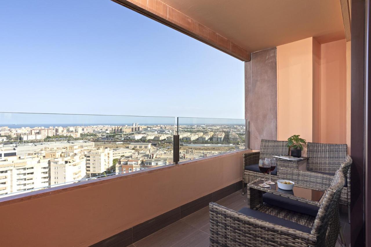 -Malagasunapts-Skygarden Teatinos Pool Playground Kültér fotó